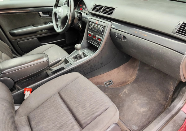 Audi A4 cena 6800 przebieg: 372000, rok produkcji 2002 z Szydłowiec małe 79